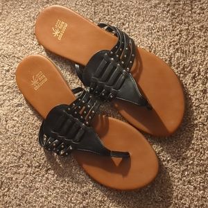 Montego Bay Black Flip Flops